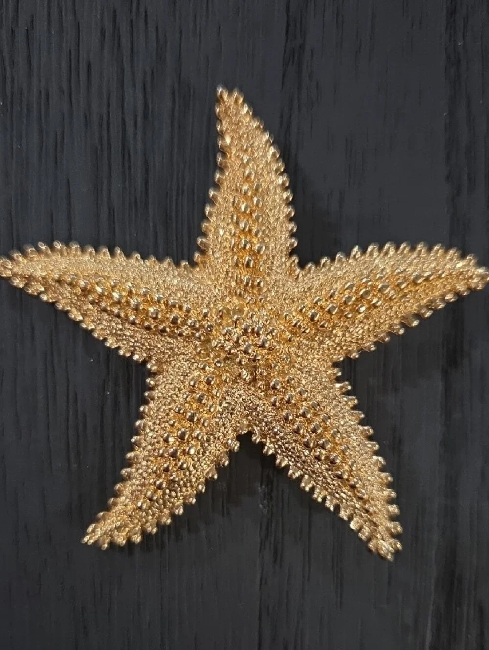Monet gold starfish